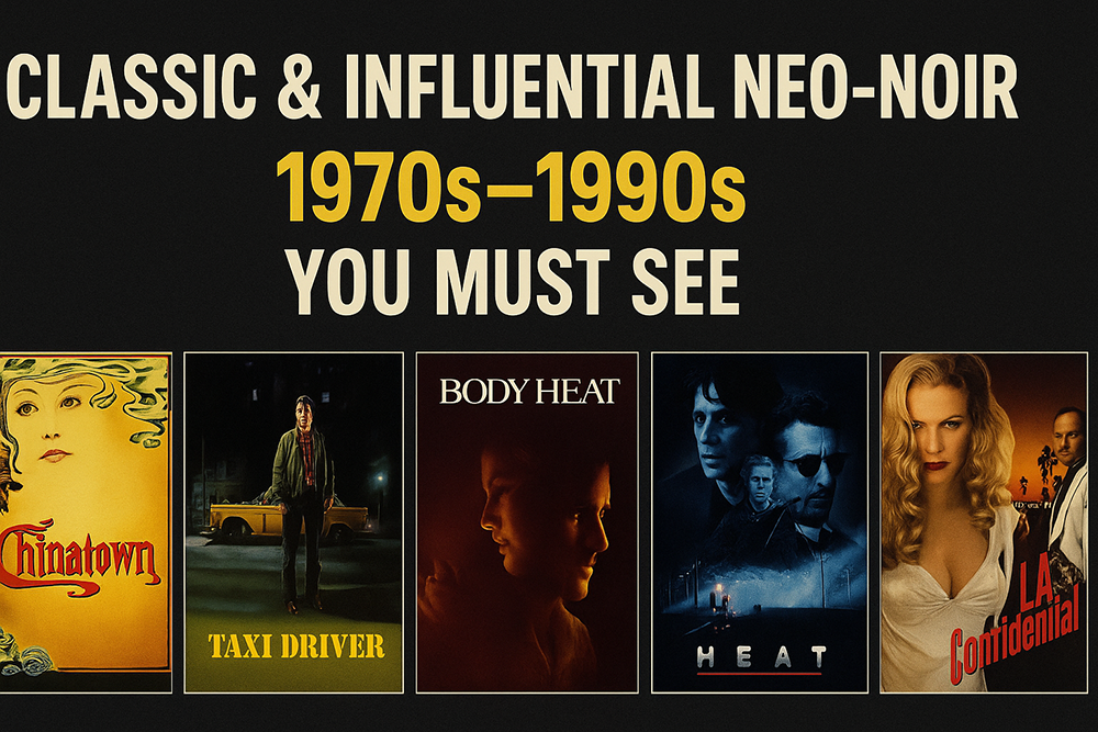 Classic & Influential Neo-Noir (1970s–1990s) You Must See