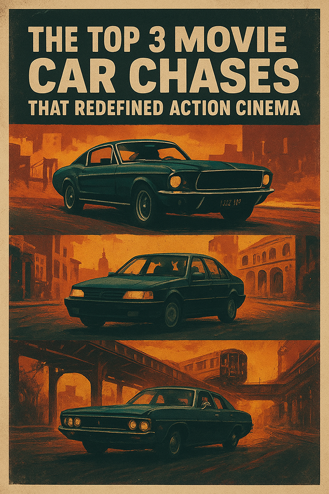 The Top 3 Movie Car Chases That Redefined Action Cinema