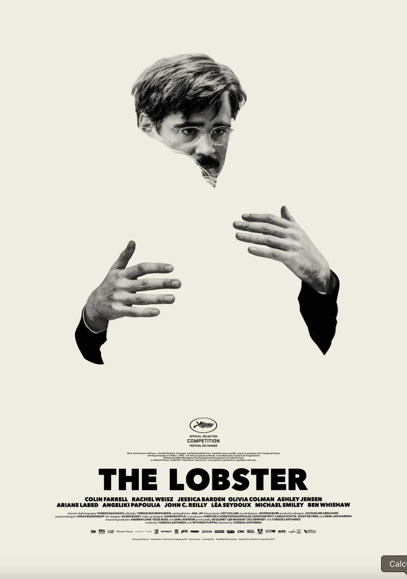 The Lobster poster