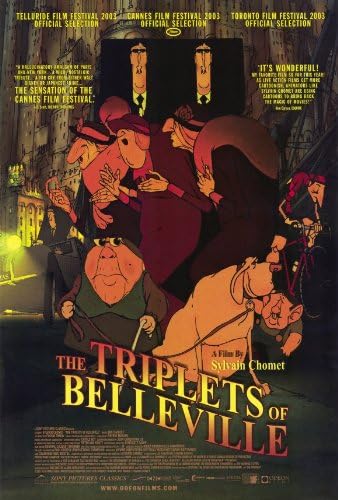 The Triplets Of Belleville poster